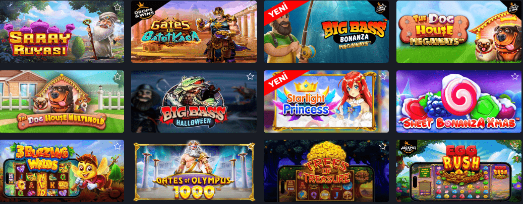 Fixbet Slot Oyunları